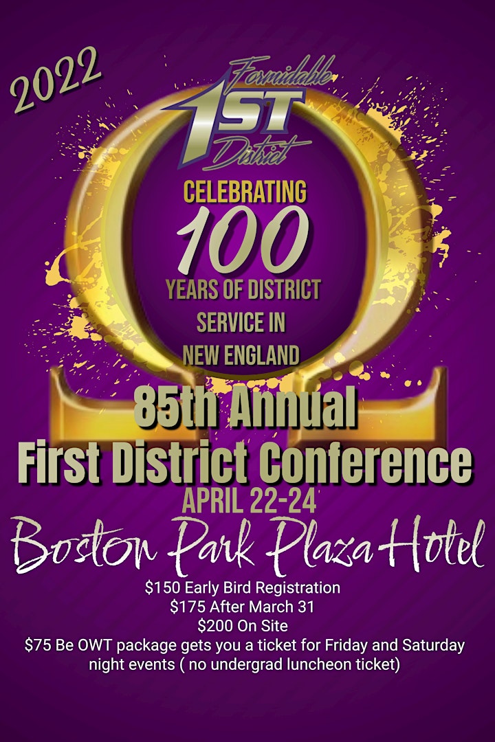 85th District Conference "100 Years of District Se image