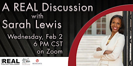 A REAL Discussion with Sarah Lewis tickets