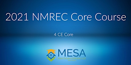 2021 NMREC Core Course (Residential) tickets