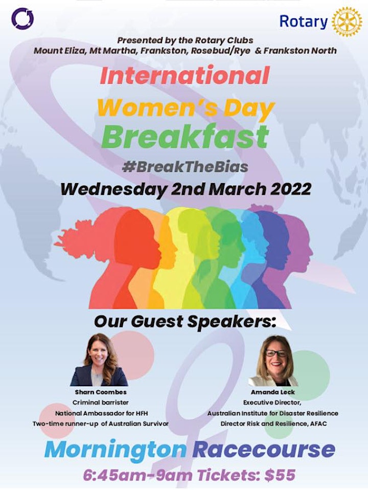 Rotary International Women's Day Breakfast Event image