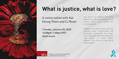 What Is Justice, What Is Love? A Conversation with Kai Cheng Thom primary image