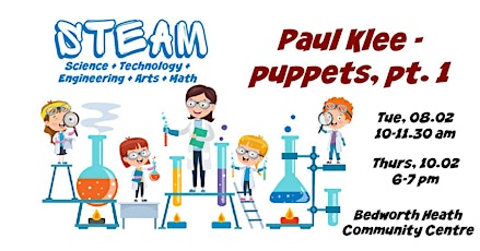 STEAM for kids: Paul Klee – puppets pt. 1 tickets