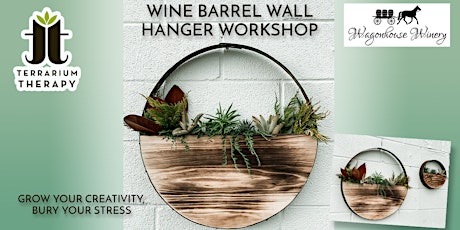 In-Person Wine Barrel Wall Hanger Workshop at Wagonhouse Winery tickets