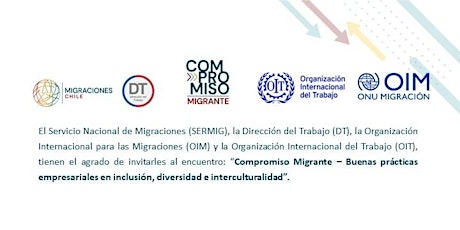 "Compromiso Migrante. Promoción de las buenas prácticas empresariales" boletos