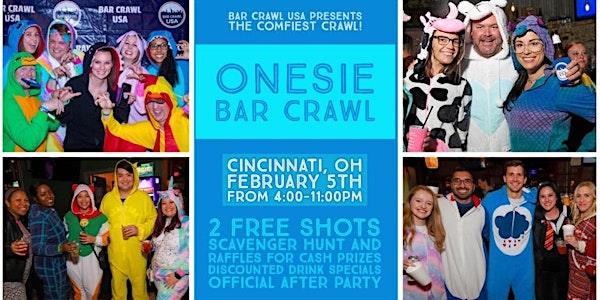 The Original Cincinnati Onesie Crawl