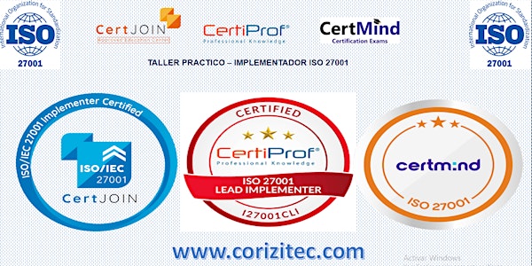 Implementador ISO 27001 - CertJoin & CertiProf & CertMind