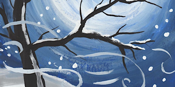 Online - Sunday - Painting Class, Windy Night, All Ages are Welcome