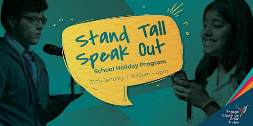 Stand Tall Speak Out primary image