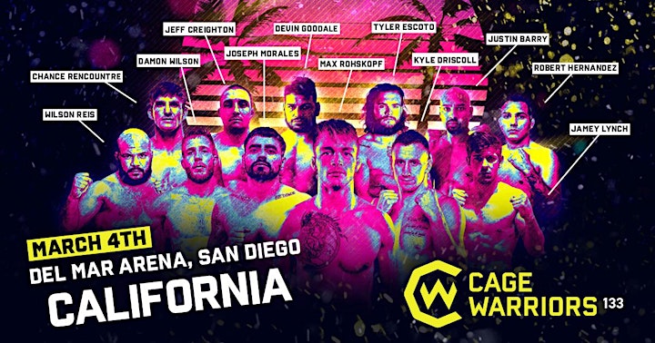 
		Cage Warriors 133 - San Diego image

