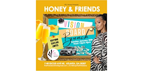 Honey + Friends Vision Board Brunch tickets
