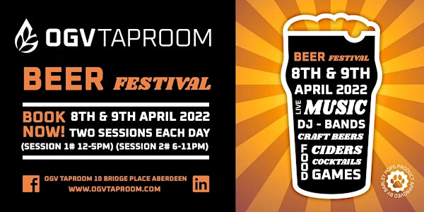 Aberdeen Beer Festival at the Taproom