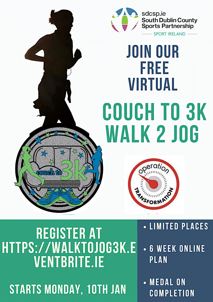 Couch to 3k, Walk 2 Jog image