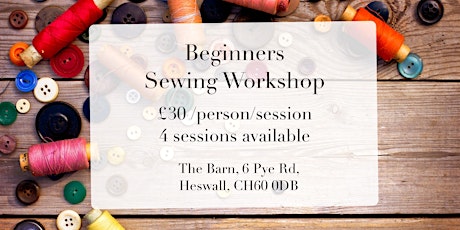 Beginners Sewing at The Barn tickets