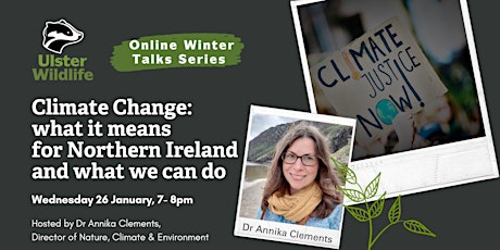 Climate Change: what it means for Northern Ireland and what we can do tickets