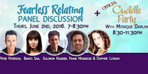 MONTREALFearless Relating Panel & Cuddle Party