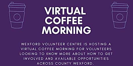 Virtual Coffee Morning - Volunteers tickets