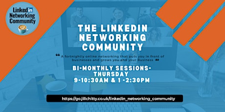 LinkedIn Morning Community Networking Event tickets