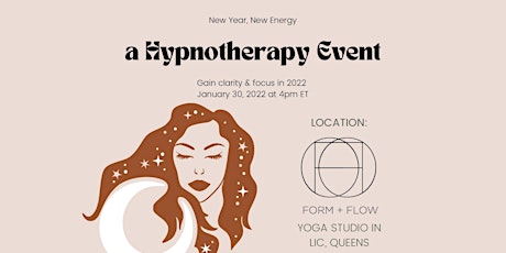 New Year, New Energy: A Hypnotherapy Event tickets
