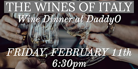 St. Valentine's Wines of Italy Dinner tickets