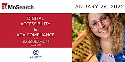 January Event – Digital Accessibility & ADA Compliance with Lea Scudamore