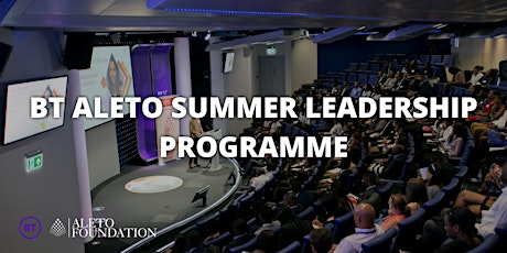 BT Aleto Summer Leadership Programme primary image
