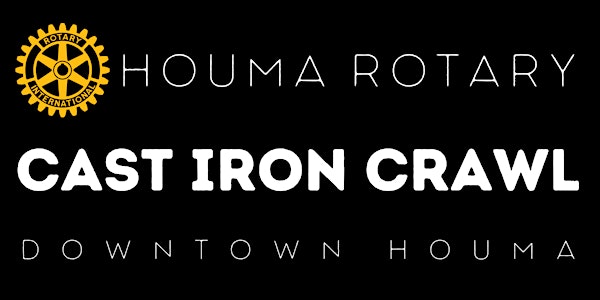 Cast Iron CRAWL  (Presented by Houma Rotary Cast Iron Cookoff)