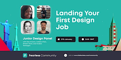 Landing Your First Design Job tickets