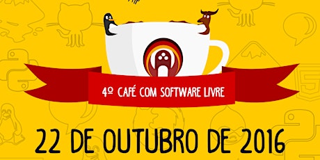 Imagem principal do evento 4º Café com Software Livre