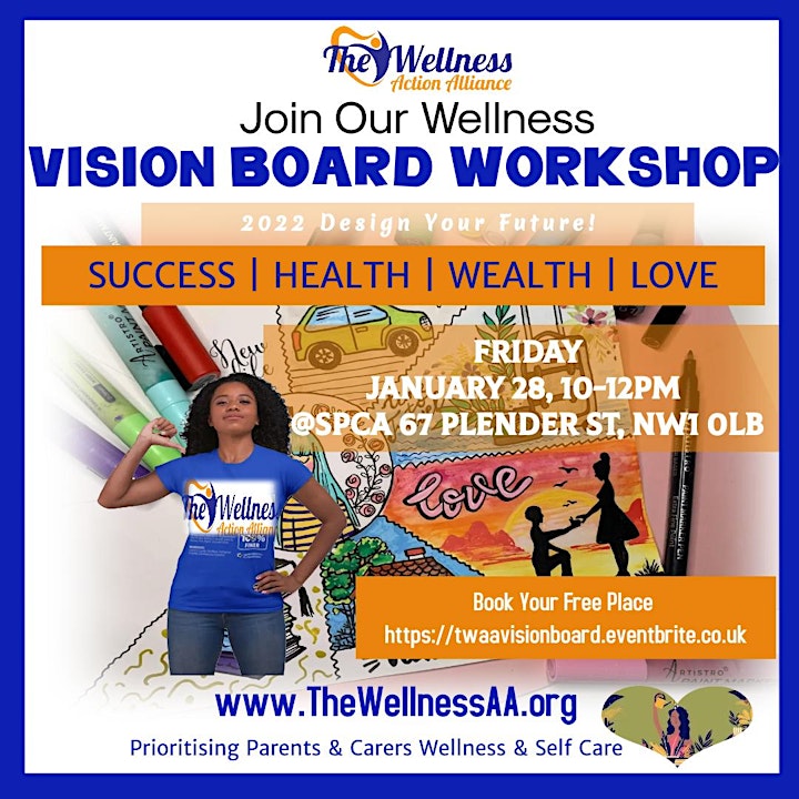 2022 Wellness  Vision Board Workshop image