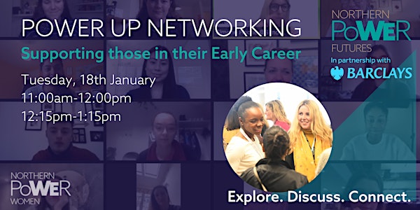 PoWEr Up Networking for Early Careers in partnership with Barclays