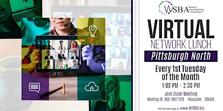 WSBA Virtual Network Lunch – Pittsburgh North tickets