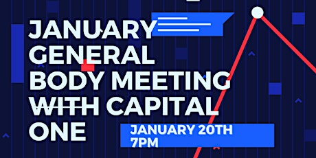January General Body Meeting tickets