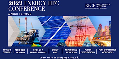 2022 Energy High Performance Computing Conference tickets