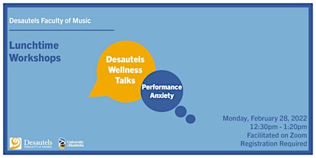 Wellness Talks - Performance Anxiety primary image