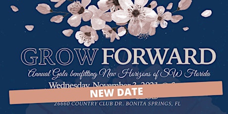 Grow Forward Gala Benefitting New Horizons of SWFL tickets