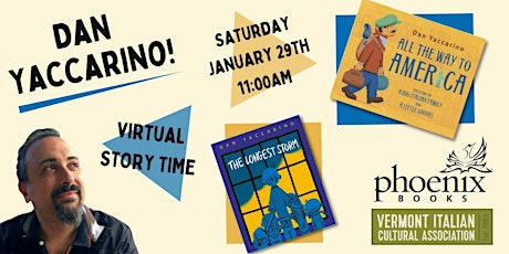 Virtual Story Time with Dan Yaccarino: tickets
