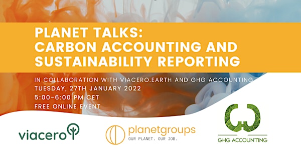 PlaNet Talks: Carbon Accounting, Emission Tracking,  Sustainability Report