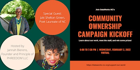 Community Ownership Campaign Kickoff! tickets