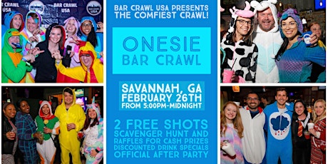 The Original Savannah Onesie Crawl tickets