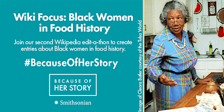 Wiki Focus: Black Women in Food History tickets