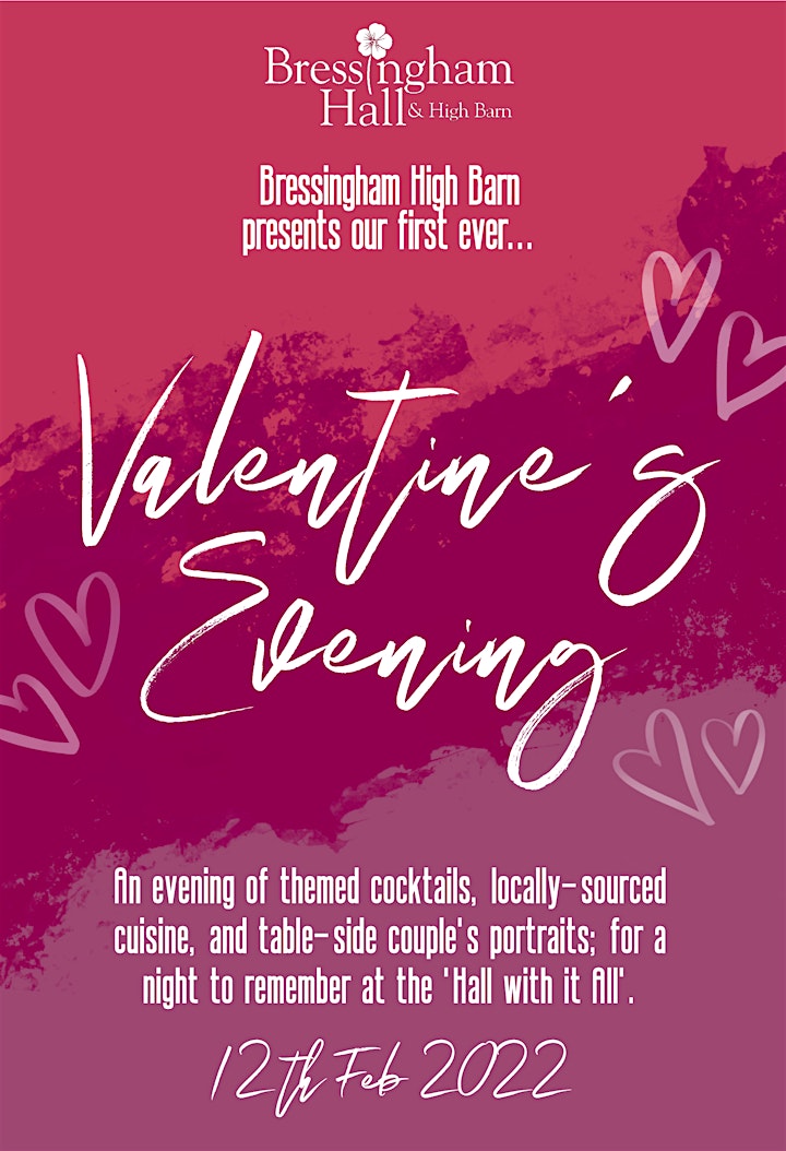 Valentine's Evening: Themed Cocktails or Locally-Sourced Meal w/ Portraits image