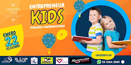 Taller para pequeños emprendedores Entrepreneur KIDS entradas