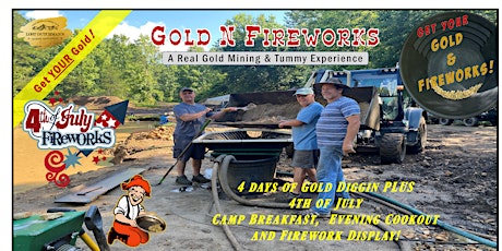 Special Gold Prospecting Escapades  – Gold N Fireworks at Oconee tickets