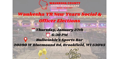 New Years Social/ Officer Elections tickets