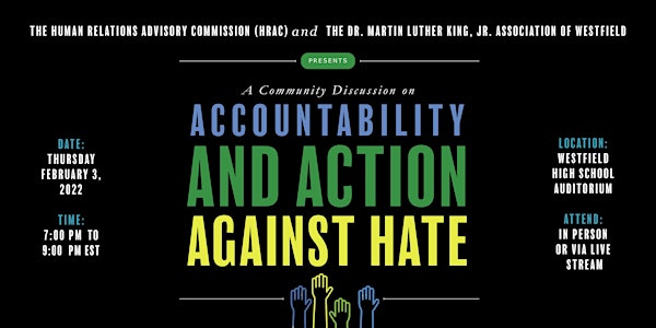 Community Discussion on Accountability and Action Against Hate
