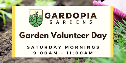 Imagem principal do evento Gardopia Volunteer Days