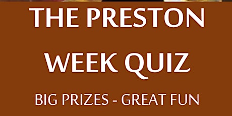 Preston Wembley Pub Quiz Monday tickets