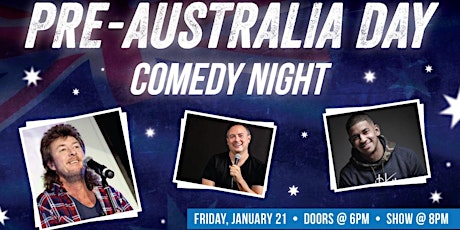 Pre-Australia Day Comedy Night with Chris ‘Bloke’ Franklin and guests tickets