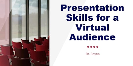 Presentation Skills for a Virtual Audience primary image