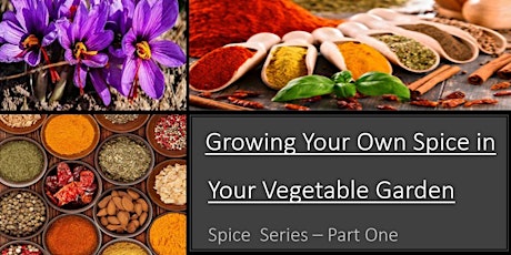 Growing Your Own Spice in Your Vegetable Garden - Part 1 tickets